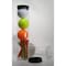 Visipak PermaSeal Pak-TW-1.750-0.012-PETG-CLEAR-8.125-STOCK-3 GOLF BALL TUBE W/LONG TEE-FITS 3 BALLS AND 3- 610631 - alternate 2